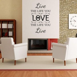 "Wall Art Quote ""Live The Life You Love" - thumbnail 3