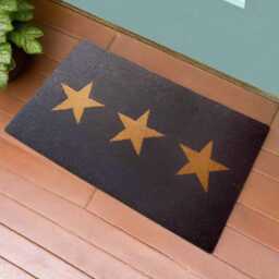 Impression Three Star Doormat Indoor & Outdoor Coir Doormat 60X 40 X 2cm - thumbnail 3