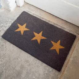 Impression Three Star Doormat Indoor & Outdoor Coir Doormat 60X 40 X 2cm - thumbnail 2