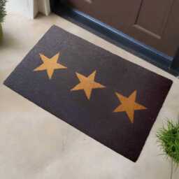 Impression Three Star Doormat Indoor & Outdoor Coir Doormat 60X 40 X 2cm - thumbnail 4