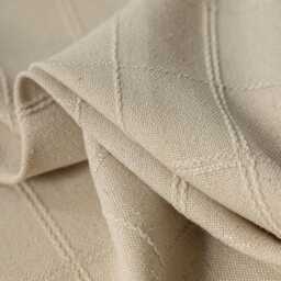 Solis Linen Cotton Curtain, 4 Colors, Natural Eco-Friendly Semi Blackout Privacy Curtain For Livingroom & Bedroom, 1Pc - thumbnail 3