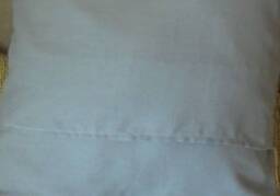 storage Cushion Cover 40 Centimeters On Each Side in Embroidered Satin Brocade Gray Beige - thumbnail 3