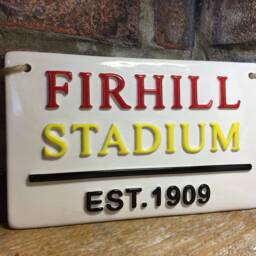 Partick Thistle-Firhill Stadium-Scotland-Football Club-Plaque-Football Wall Sign-Man Cave-Birthday Gift-Sports Decor-Home Bar-Father's Day - thumbnail 3