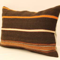 Throw Lumbar Kilim Pillow 14x20 Inch(35x50 cm Bohoturkish Kilim Pillowcover Chair Small Oblong Cushion Cover Tribal Pillow 4Bef-47 - thumbnail 3