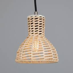 Malta Small Rattan Pendant Light 6