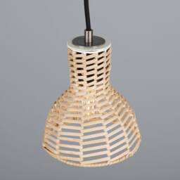 Malta Small Rattan Pendant Light 6 - thumbnail 3