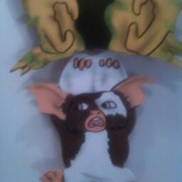 Gremlins Pendulum Clock With Swinging Gizmo - thumbnail 3