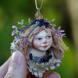 Pixie Girl Lissy Handmade Decoration - thumbnail 3