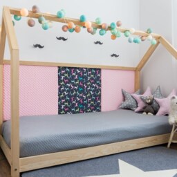 Children's Bed/House 90 X 180 cm + 3 Panels - Large - thumbnail 3