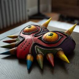 The Legend Of Zelda Majora's Mask Woodlike - Wearable Mask Replica - thumbnail 2
