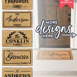 Gift For Newlyweds - Custom Doormats - thumbnail 2