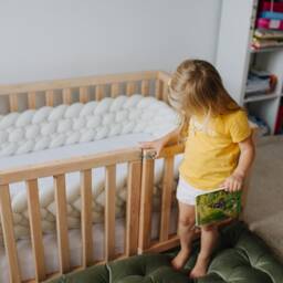 Kids Floor Pillow Girls Room Toddler Nap Bed Reading Nook Daybed Cushion Low Japanese - thumbnail 2