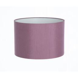 Hand Made Mauve Purple Satin Backed Duppion Lampshade - thumbnail 1