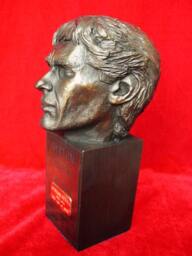 Ayrton Senna Bronzed Bust Sculpture Formula 1 Legends Forever - Limited Edition - thumbnail 2