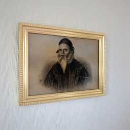 "Portrait Of John Dee - William Greatbach, 1842 Handmade Reproduction On Canvas 5""x7" - thumbnail 2