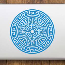 Wall Sticker Greek Sun - Decal - thumbnail 4