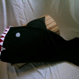 Child's Fleece Mermaid Tail Blanket, Snuggle Blanket - thumbnail 2
