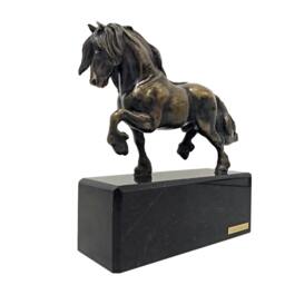 Fresian Horse - Fifth Kind, Horse Marble Statue, Limited Edition, Artdog - thumbnail 2