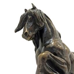 Fresian Horse - Fifth Kind, Horse Marble Statue, Limited Edition, Artdog - thumbnail 3