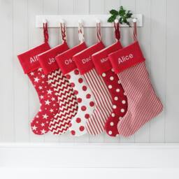 Christmas Stocking - Holiday Personalised Stockings Decorations Socks - thumbnail 3