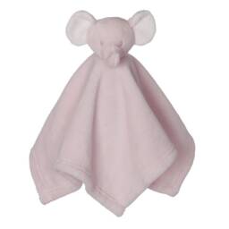 Personalized Elephant Baby Lovey Blanket - thumbnail 3