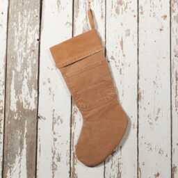Repurposed & Upcycled Canvas Pants Christmas Stocking - Hunter, Farmer Contractor Or Outdoor Lover - thumbnail 3