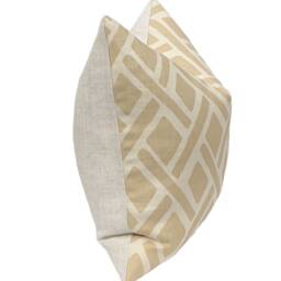 Kravet Sand Treads Geometric Trellis Pillow Cover - Lattice Throw Decorative Accent - Ready To Ship - thumbnail 2