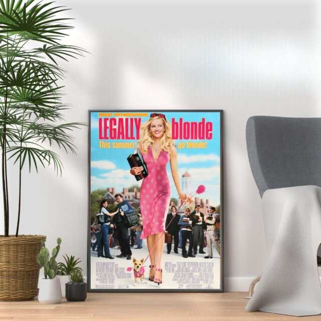Legally Blonde Movie Poster 2000S Film Wall Art