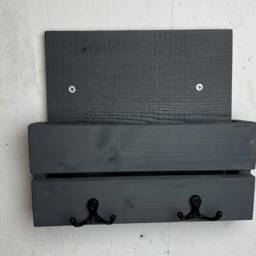 Letter Holder With Key Hooks - thumbnail 2
