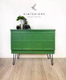Bright Green Nathan Drinks Cabinet, Media Unit, Sideboard