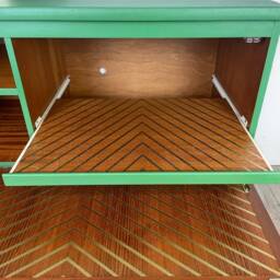 Bright Green Nathan Drinks Cabinet, Media Unit, Sideboard - thumbnail 4