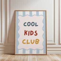 Childrens Wall Prints, Personalised Set Of 6 Toddler Room Gift, Playroom Nursery Gallery Posters - thumbnail 3