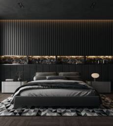 Personalized/Custom Made - Upholstered Twin/Double/Queen/King Headboards Bedroom Headboard Wall Panels-Wall Art-Wall Decor-Easy To Install - thumbnail 1