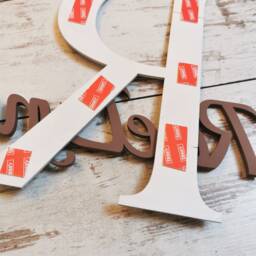 Personalized 3D Wood Name Sign - Nursery Wall Decor - thumbnail 4