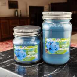 Maine Blueberry Soy Candle Natural, Non-Toxic, Eco-Friendly - thumbnail 2