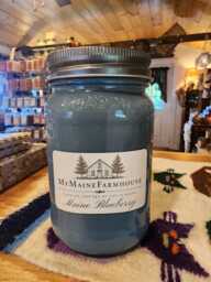 Maine Blueberry Soy Candle Natural, Non-Toxic, Eco-Friendly