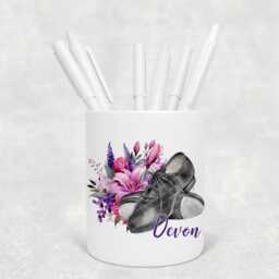 Personalised Tap Shoes Pencil Pot, Dance Teacher Gift - thumbnail 3