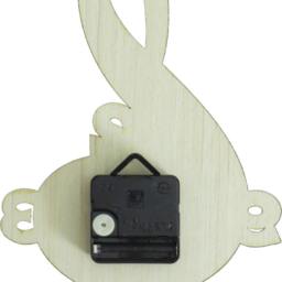 Treble Clef Clock in Wood - Music - thumbnail 4