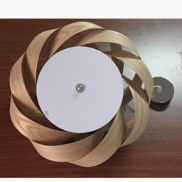 Handmade Unique Nest 2-Light Pendant Lamp-Chinese Ash-Ceiling Light-Wood Light-Pendant Light-Chandelier-Light Fixture-Rustic Light - thumbnail 3