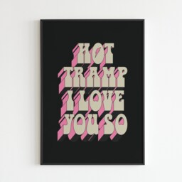Rebel - Hot Tramp I Love You So Lyrics Music A3 A4 A5 Wall Art Poster Print Gift - thumbnail 2