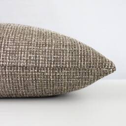Sepia Tweed Throw Pillow Cover Decorative Upholstery Fabric Pillowcase - thumbnail 3