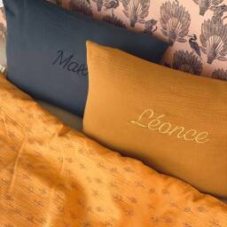 Custom Pillowcase 60x40cm in Double Gauze Oeko Tex - thumbnail 3