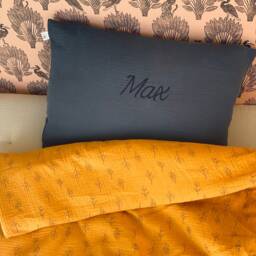 Custom Pillowcase 60x40cm in Double Gauze Oeko Tex - thumbnail 2