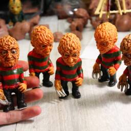 Freddy Krueger , Horror, Halloween, Art Toy, Maniac, Figure - thumbnail 4