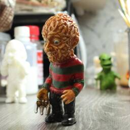 Freddy Krueger , Horror, Halloween, Art Toy, Maniac, Figure - thumbnail 3
