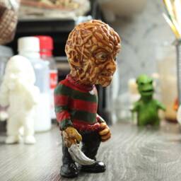 Freddy Krueger , Horror, Halloween, Art Toy, Maniac, Figure - thumbnail 2