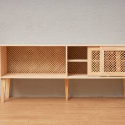 Media Console, Handmade From Solid Pinewood - Suksess - thumbnail 4