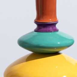 Large Ceramic Pendant Lamp Funky Sculptural Ceiling Light - thumbnail 2