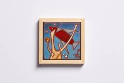 Tile Fish Art Underwater Sea Life Handmade Ceramic Tank Wall Fisherman Gift Under The Decor Ocean Day Beach House - thumbnail 1