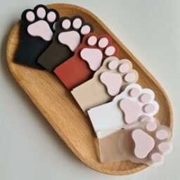 Pet Photo Holder Lover Gift Dog Cat Bunny Print Display Memorial Stand Frame Paw Decor Animal - thumbnail 3